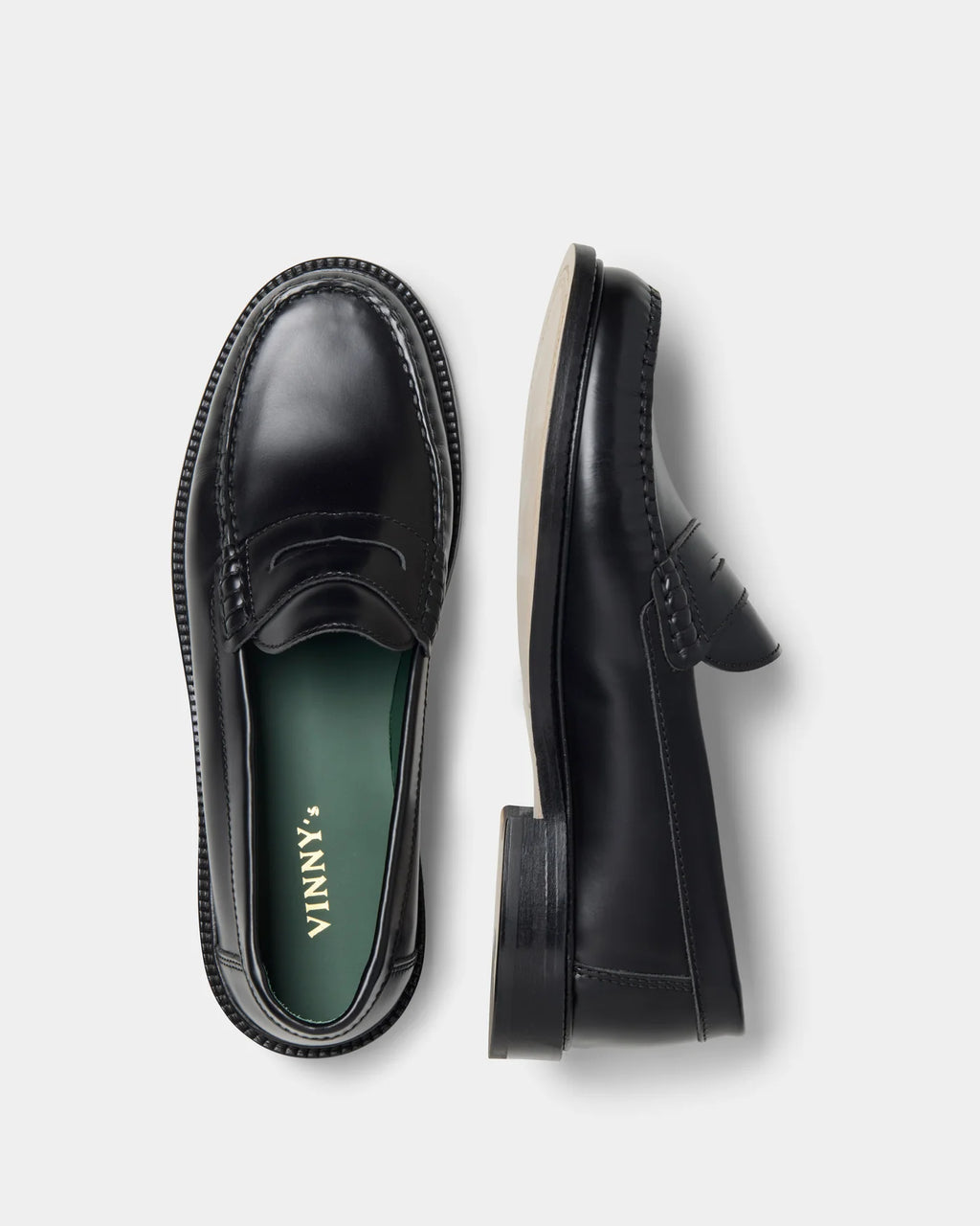 Vinny's - Chaussure Yardee Mocassin Loafer Black