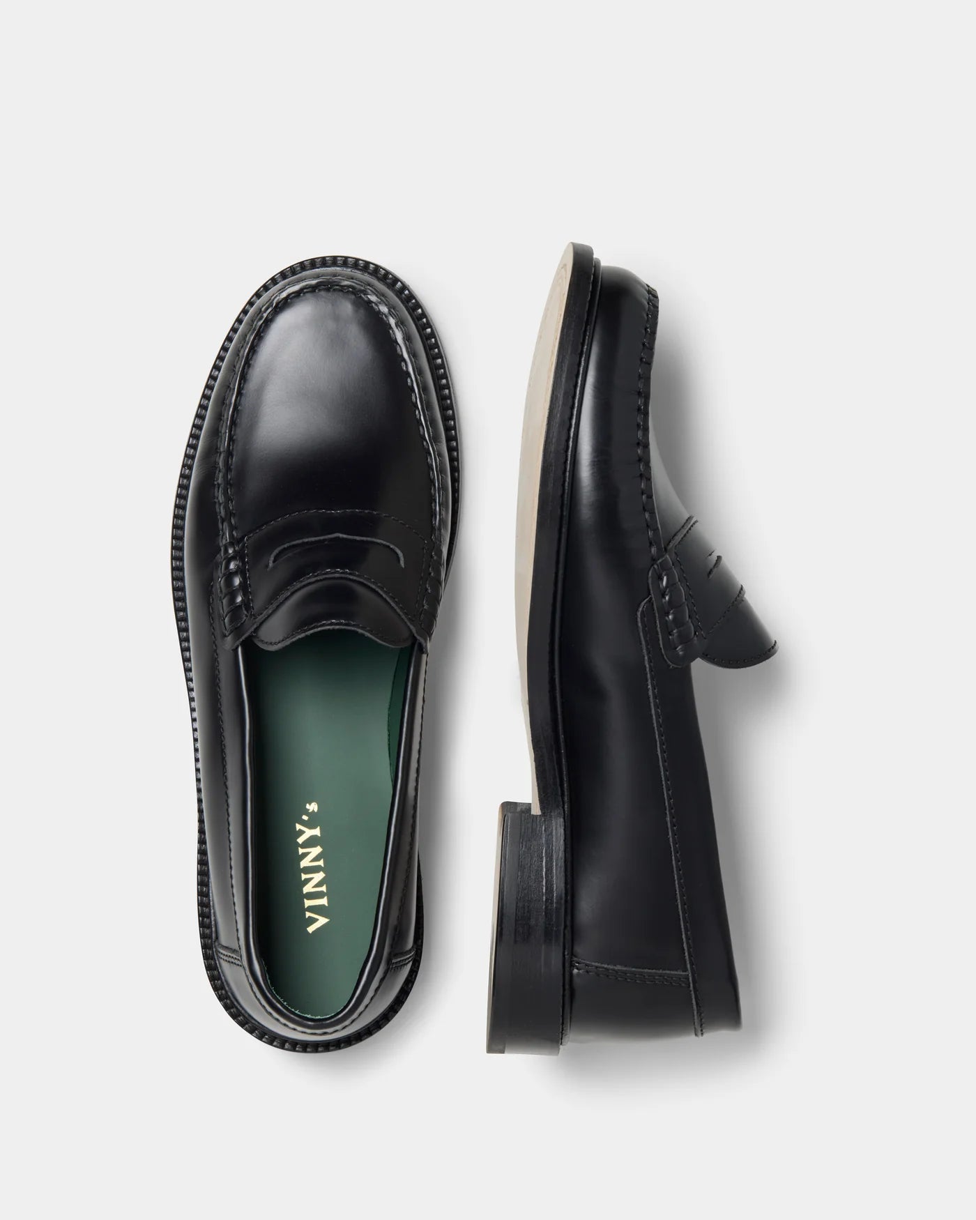 Vinny's - Chaussure Yardee Mocassin Loafer Black