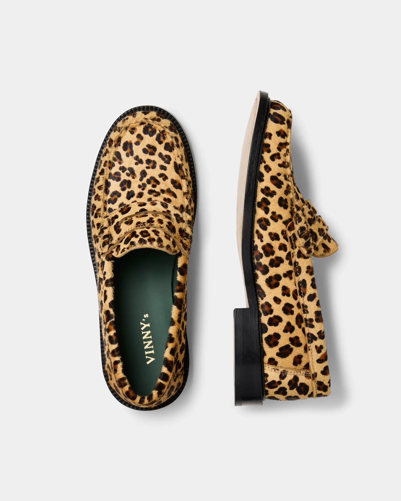 Vinny's - Chaussure Yardee Mocassin Leopard
