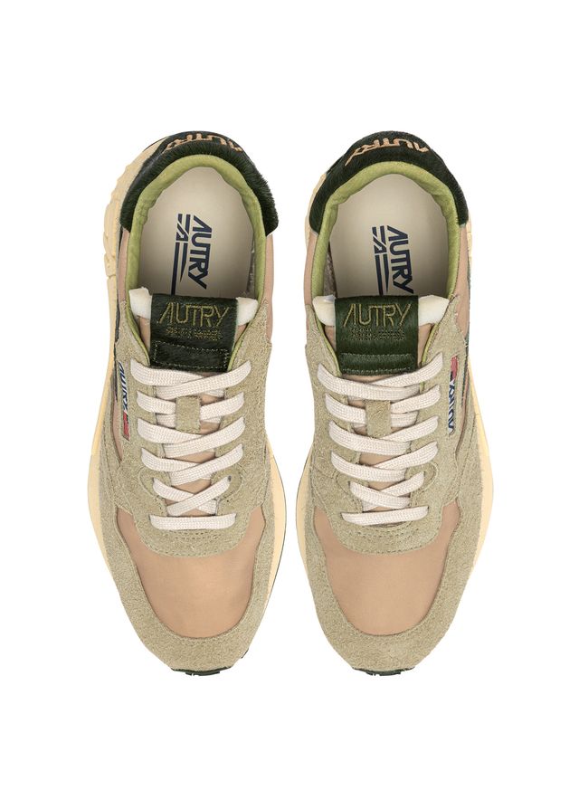 AUTRY - Basket Reelwind SuedeNylon/Pony Sponge/Green