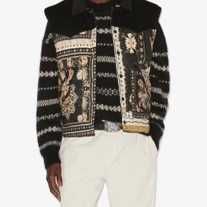 ISABEL MARANT - Veste Glen Noir/Ocre