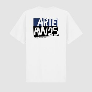 Arte - T-shirt imprimé à découpes Blanc
