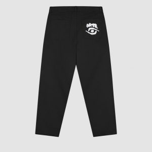 Arte - Pantalon Graphique à poche arrière Black