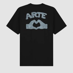 Arte - T-shirt Diels Scribble Noir