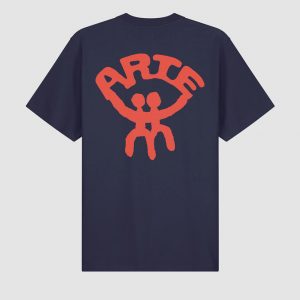 Arte - T-shirt Together Marine