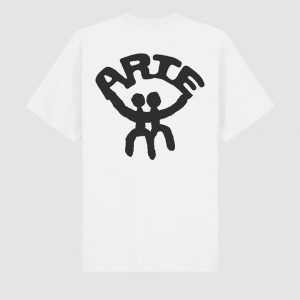 Arte - T-shirt Together Blanc