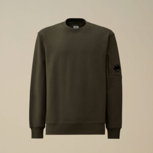 C.P. Company - Sweat Diagonal Raised fleece Dark Shadow