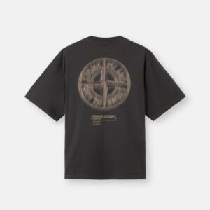 Stone Island - 2200037 T-shirt Combed organic Gris Plomb