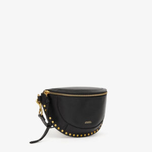 ISABEL MARANT - Sac Skano Cuir Grainé Noir