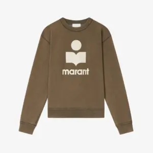 ISABEL MARANT - Sweatshirt Mikoy Dark brown / Ecru