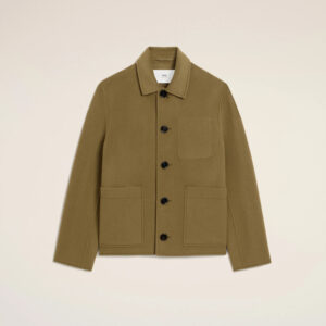 AMI - Blouson Boule boutonné Bronze