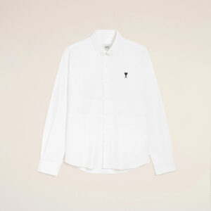 AMI - Chemise Ami de Coeur Blanc Naturel