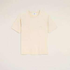 AMI - T-shirt Manches courtes Ivoire
