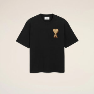 AMI - T-shirt Ami de coeur Noir