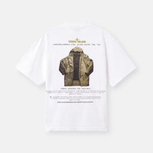 Stone Island - 2200037 T-shirt Combed organic Blanc