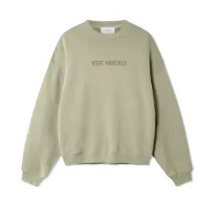 AXEL ARIGATO - Sweatshirt Distort Washed Dusty Green