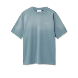 AXEL ARIGATO - Tee-shirt Gradient Dusty Blue
