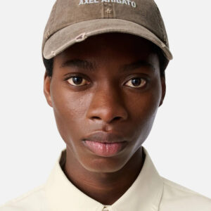 AXEL ARIGATO - Casquette AA logo Brown