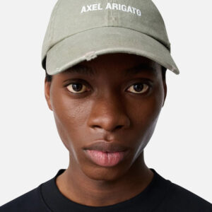 AXEL ARIGATO - Casquette AA logo Dusty Olive