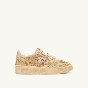 AUTRY - Basket Medalist Crystal micro Strass Bronze